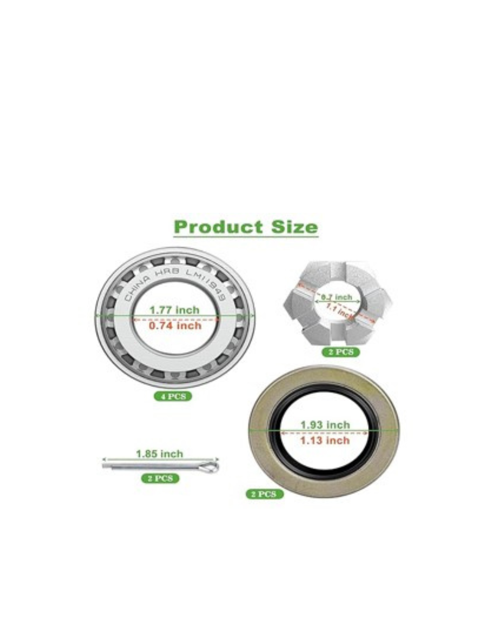 Front Wheel Bearing Kit DS