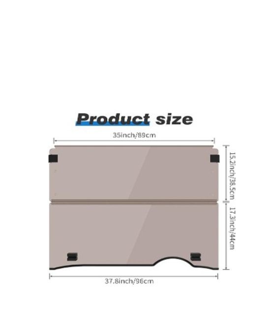 Windshield Folding Clear Yamaha G29 07-11