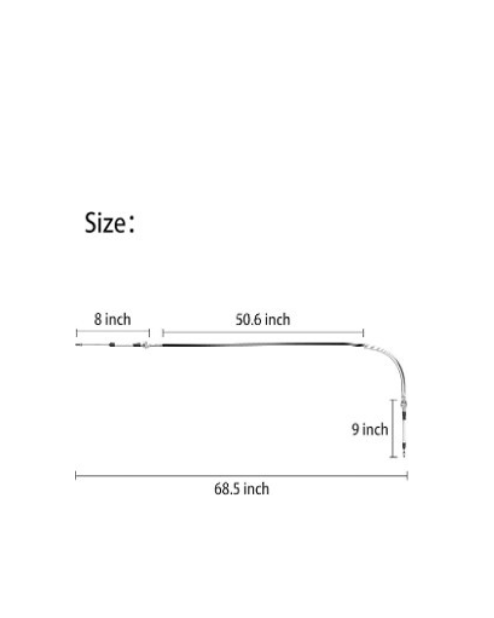 Transmission Shift Cable DS 1998-