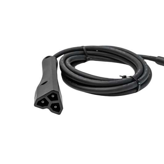 48v Delta-Q Charger Plug 3 pin with Cable