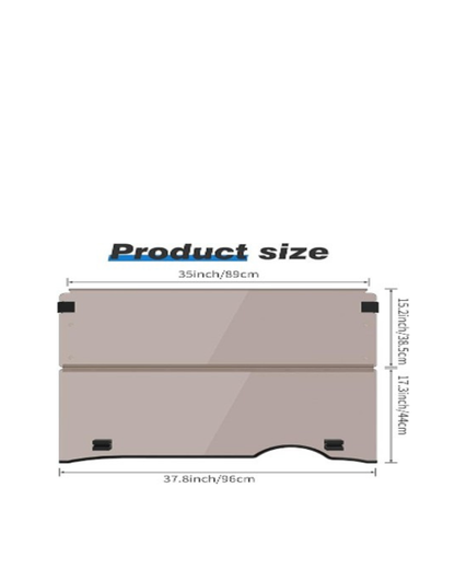 Windscreen Folding Clear Ezgo RXV