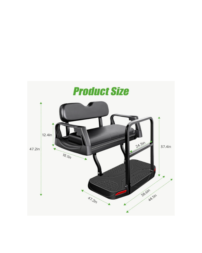 Seat Kit Deluxe Black TXT 1995 on