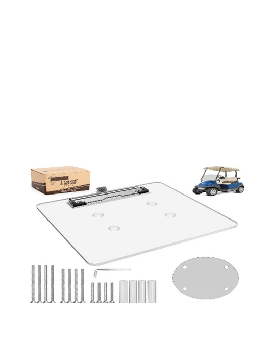 Universal Golf Cart Scorecard Holder with Pencil Holder